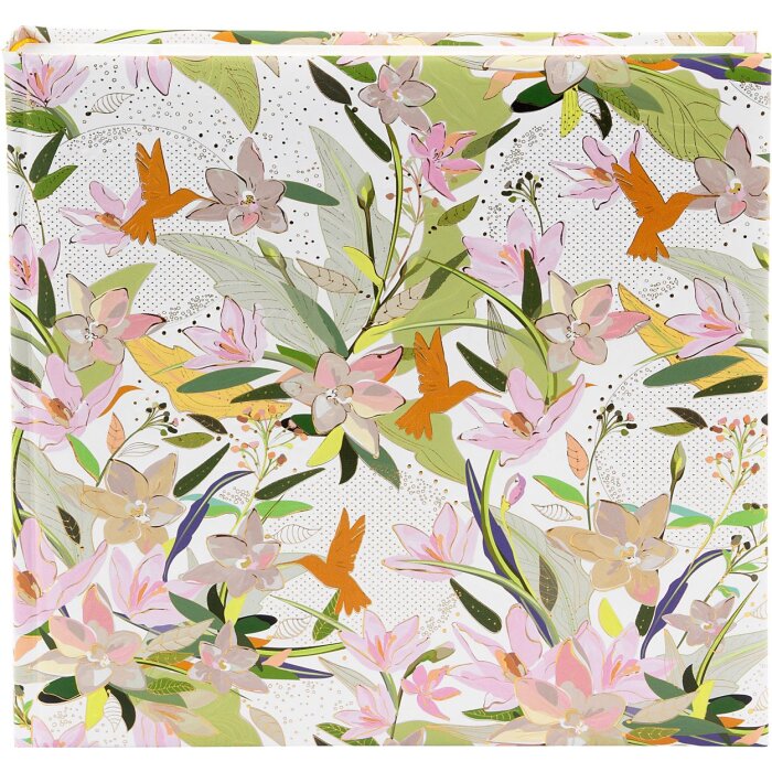 Album fotografico Goldbuch Royal Lilly bianco 25x25 cm 60 pagine bianche