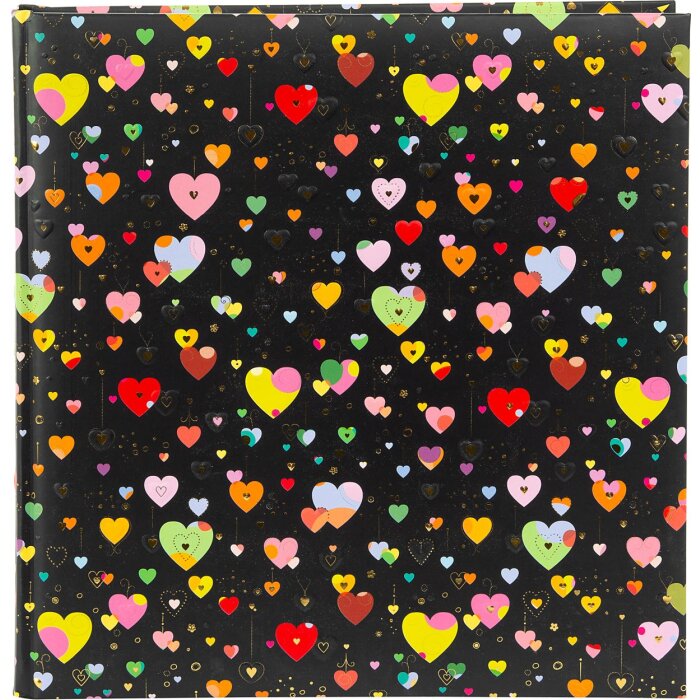 Goldbuch Album fotografico Cuore a Cuore scuro 30x31 cm 60 pagine bianche
