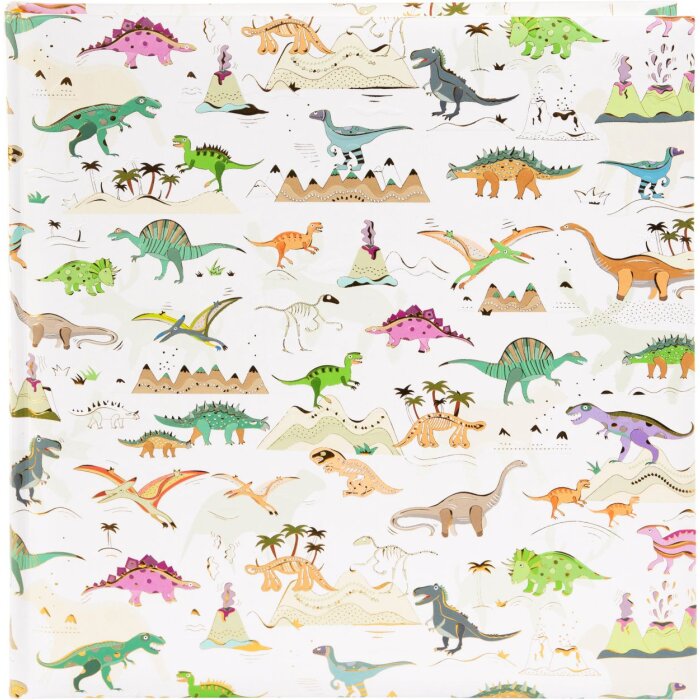 Goldbuch Album fotografico per bambini Dinosauria 30x31 cm 60 pagine bianche