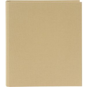 Goldbuch Raccoglitore ad anelli in lino Bella Vista beige...