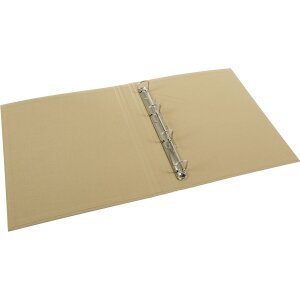 Goldbuch Raccoglitore ad anelli in lino Bella Vista beige meccanismo a 4 anelli DIN A4