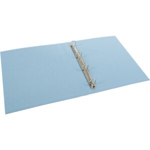 Goldbuch Raccoglitore ad anelli in lino Bella Vista blu cielo meccanismo a 4 anelli DIN A4
