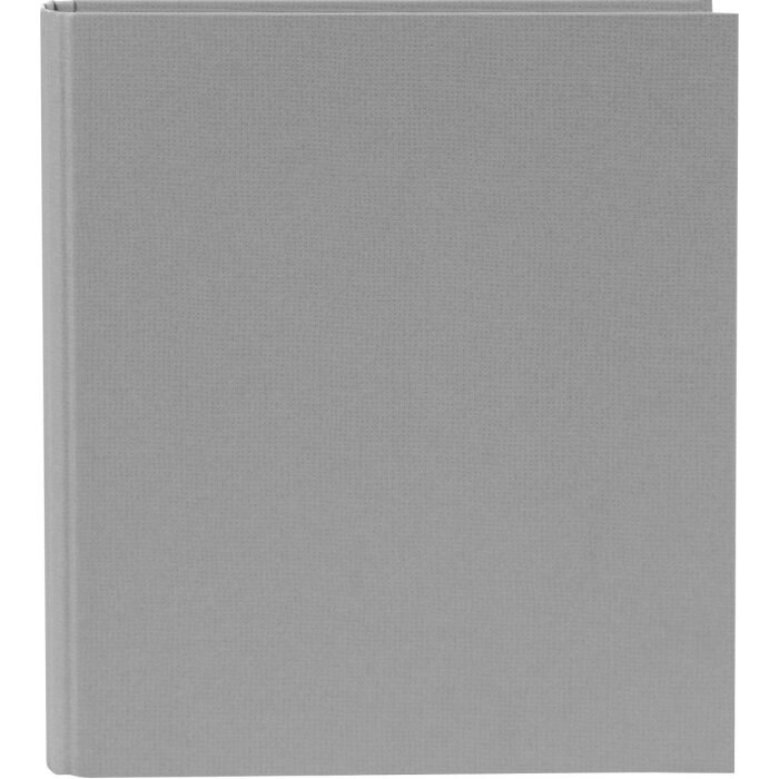 Goldbuch Raccoglitore ad anelli con meccanismo a 4 anelli DIN A4 naturelove grigio