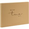 Goldbuch Foglio degli ospiti solo per noi due 29x23 cm 50 pagine bianche