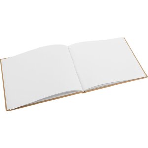 Libro doro Libro degli ospiti per sempre marrone 25x20 cm...