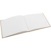 Libro doro Libro degli ospiti per sempre marrone 25x20 cm 100 pagine bianche