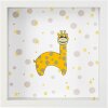 Salvadanaio Giraffa riempitivo di libri doro 18x5x18 cm