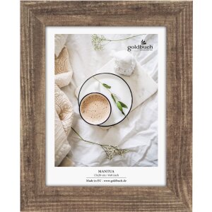 Goldbuch Cornice in legno MDF Mantova Noce 10x15 cm