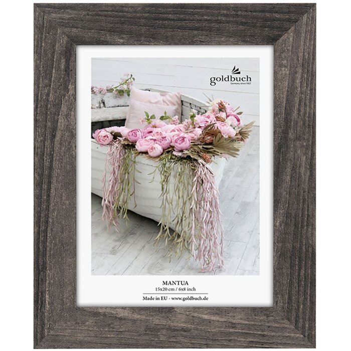 Goldbuch Cornice in legno MDF Mantova antracite 10x15 cm