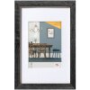 Walther Cornice in legno Fiorito 50x70 cm vetro acrilico grigio scuro