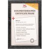 Walther Cornice in legno Fiorito 21x29,7 cm vetro acrilico grigio scuro