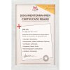 Walther Cornice in legno Fiorito 21x29,7 cm vetro acrilico bianco