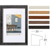 Walther Cornice in legno Fiorito da 21x29,7 cm a 60x80 cm Vetro acrilico