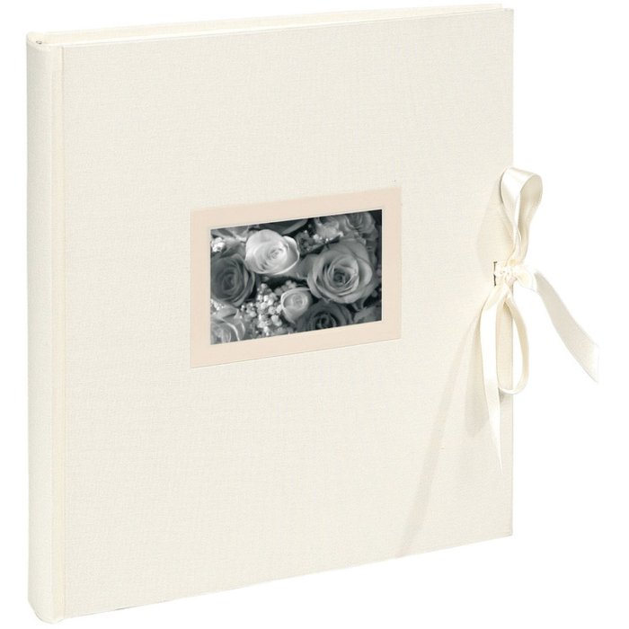 Exacompta Album fotografico Kingsbridge avorio 29x32 cm 60 pagine bianche