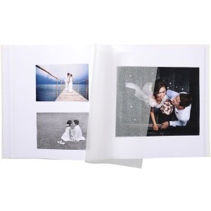 Exacompta Album fotografico Kingsbridge avorio 29x32 cm 60 pagine bianche