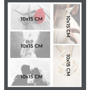 Exacompta Album fotografico Kingsbridge avorio 29x32 cm 60 pagine bianche