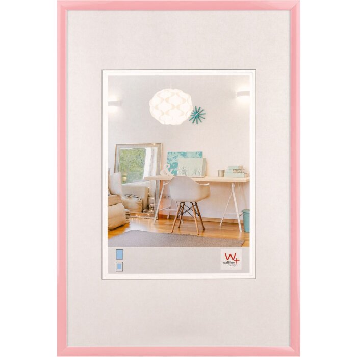 Walther Cornice in plastica New Lifestyle 15x20 cm rosa