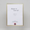 Cornice in plastica effetto Art gold 25x35 cm vetro trasparente