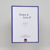 Cornice in plastica effetto Art blue 40x60 cm vetro trasparente