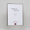 Cornice in plastica effetto Art platinum 40x60 cm vetro trasparente