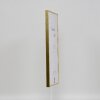 Cornice in plastica effetto Art gold 50x50 cm vetro trasparente