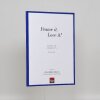 Cornice in plastica effetto Art blue 30,5x91,5 cm vetro trasparente