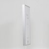 Cornice in alluminio effetto 18x27 cm argento vetro trasparente formato verticale e orizzontale