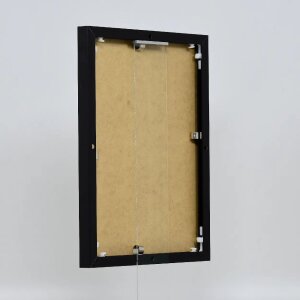 Cornice in alluminio effetto Quadro 20x30 cm Nero Vetro Trasparente Alto Paesaggio