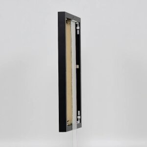 Cornice in alluminio effetto Quadro 20x30 cm Nero Vetro Trasparente Alto Paesaggio
