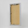 Cornice in alluminio effetto Quadro 21x29,7 cm argento vetro trasparente formato verticale