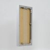 Cornice in alluminio effetto Quadro 21x29,7 cm argento vetro trasparente formato verticale