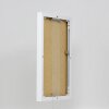 Cornice in alluminio effetto Quadro 50x65 cm vetro bianco trasparente