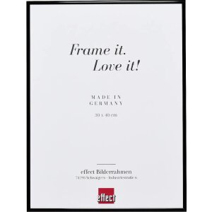 Cornice in alluminio effetto Quadro 59,4x84,1 cm nero...