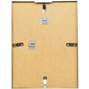 Effect Aluminium Bilderrahmen Serie 2 Klarglas gold 23x70 cm