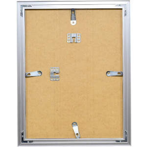 Effect Alu-Bilderrahmen Profil S3 silber 50x65 cm Klarglas 0130-5065-01