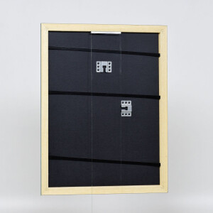 Effetto cornice in legno Profilo 21 blu 25x50 cm Vetro normale