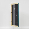 Telaio effetto legno profilo 21 blu 62x93 cm vetro normale
