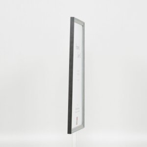 Effetto cornice in legno massello Profilo 25 blu 25x35 cm Vetro normale