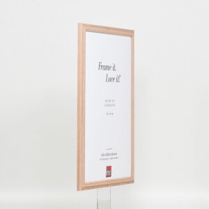 Cornice in legno effetto profilo 32 marrone chiaro 29,7x42 cm vetro normale
