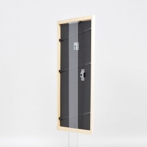 Effetto Telaio in legno Profilo 32 bianco 42x59,4 cm Vetro normale
