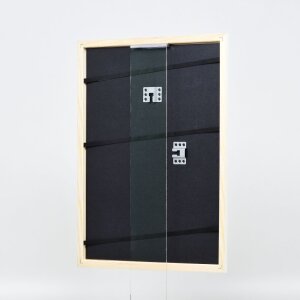 Effetto Telaio in legno Profilo 32 bianco 42x59,4 cm Vetro normale