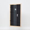 Telaio effetto legno profilo 32 marrone chiaro 45x60 cm vetro normale