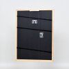 Telaio effetto legno profilo 32 marrone chiaro 45x60 cm vetro normale