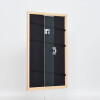 Telaio effetto legno profilo 32 marrone chiaro 45x60 cm vetro normale