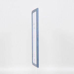 Telaio effetto legno profilo 32 grigio-blu 30,5x91,5 cm vetro normale