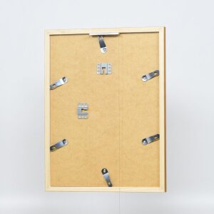 Telaio effetto legno profilo 33 rovere 25x50 cm vetro normale