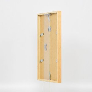 Telaio effetto legno profilo 35 rovere 23x70 cm vetro normale