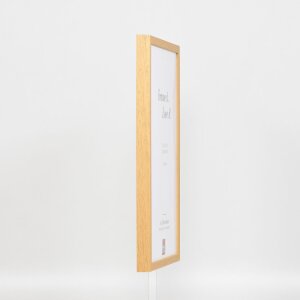 Telaio effetto legno profilo 35 rovere 23x70 cm vetro normale