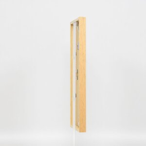 Telaio effetto legno profilo 35 rovere 23x70 cm vetro normale