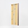 Effetto cornice in legno Profilo 35 marrone 23x70 cm Vetro normale